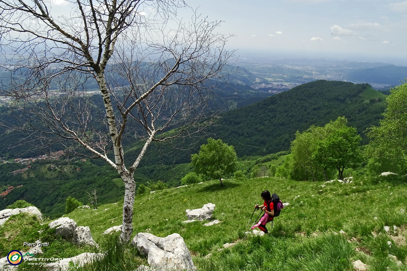 81 Scendiamo per la ripida direttissima.JPG -                                